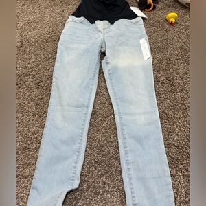 🍍Light Blue Women's maternity Jeans